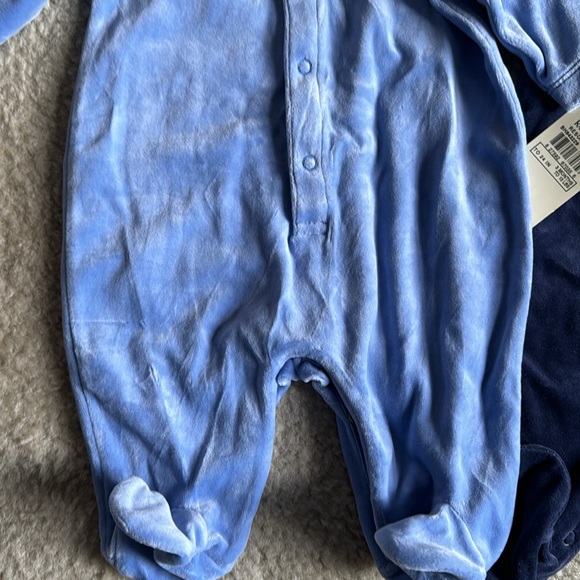 Ralph Lauren boys velour snap one piece outfits NWT - Picture 3 of 11